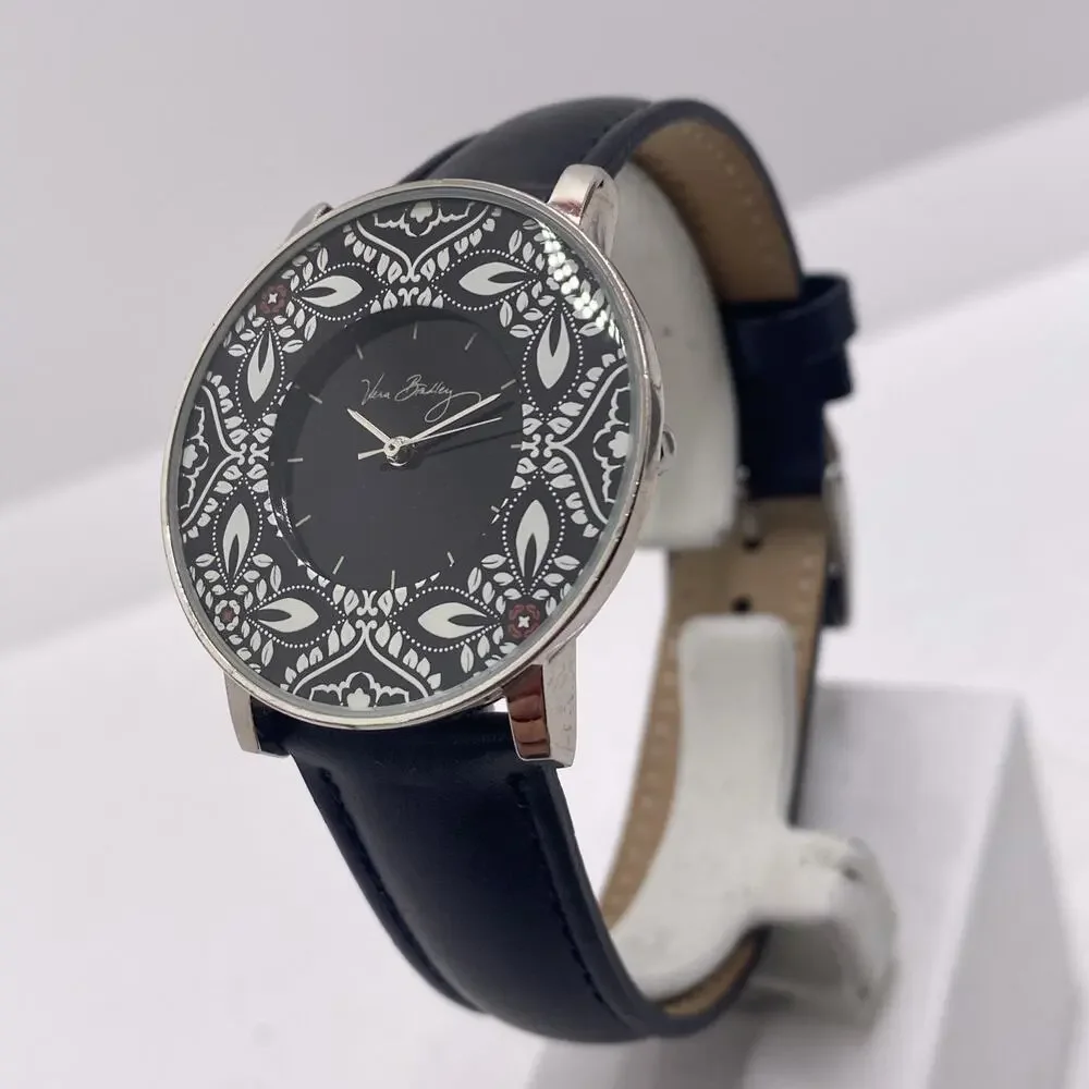 Vera Bradley Flower Watch Womens Watch Works New Battery